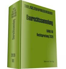 Cover des Buches Baurechtsssammlung Band 88