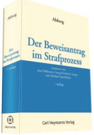 Beweisantrag im Strafprozess