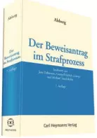 Beweisantrag im Strafprozess