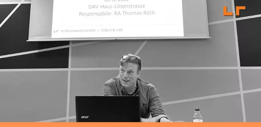 Rechtsanwalt Thomas Roeth Dozent Berlin