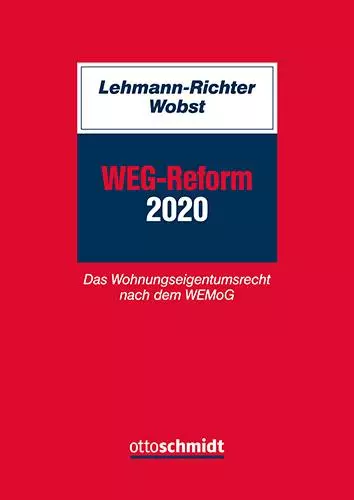 WEG Reform Lehmann Richter Wobst Buchcover